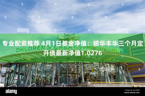 专业配资推荐 4月1日基金净值：银华丰华三个月定开债最新净值1.0276
