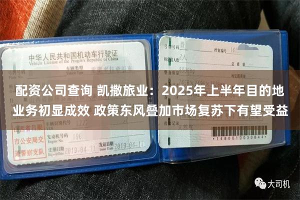 配资公司查询 凯撒旅业：2025年上半年目的地业务初显成效 政策东风叠加市场复苏下有望受益